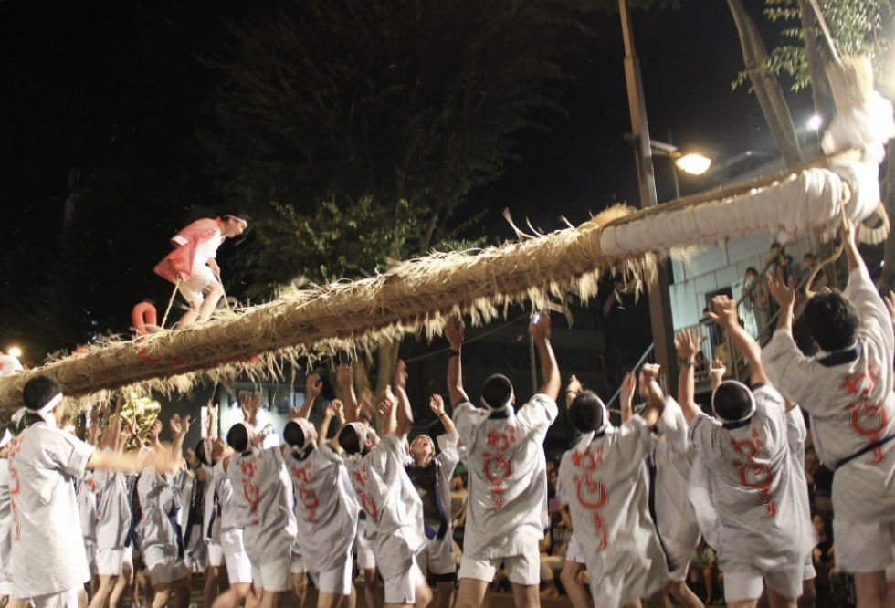 「福島わらじ祭り」伝統行事