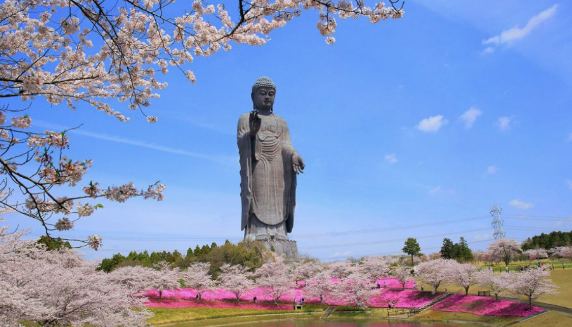 「茨城牛久大仏」日本最大仏像