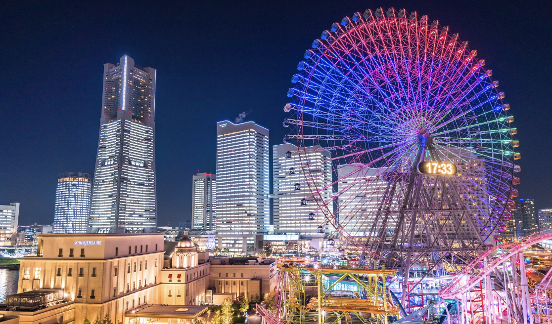 「神奈川みなとみらい」夜景