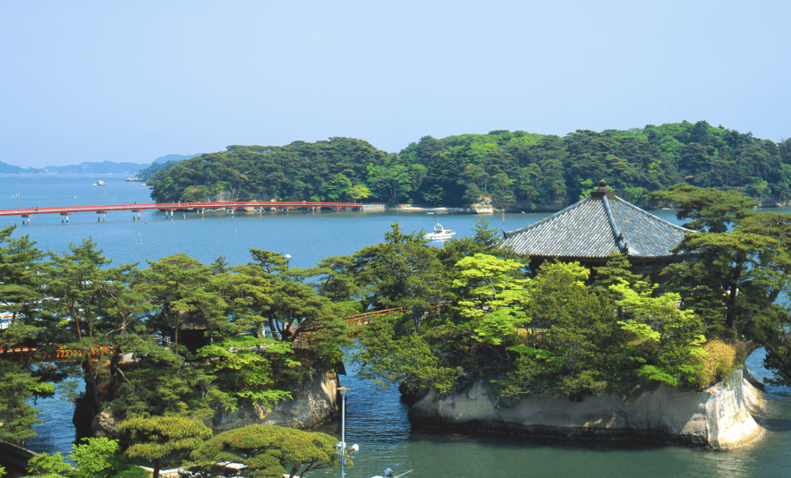 「宮城松島湾」日本三景