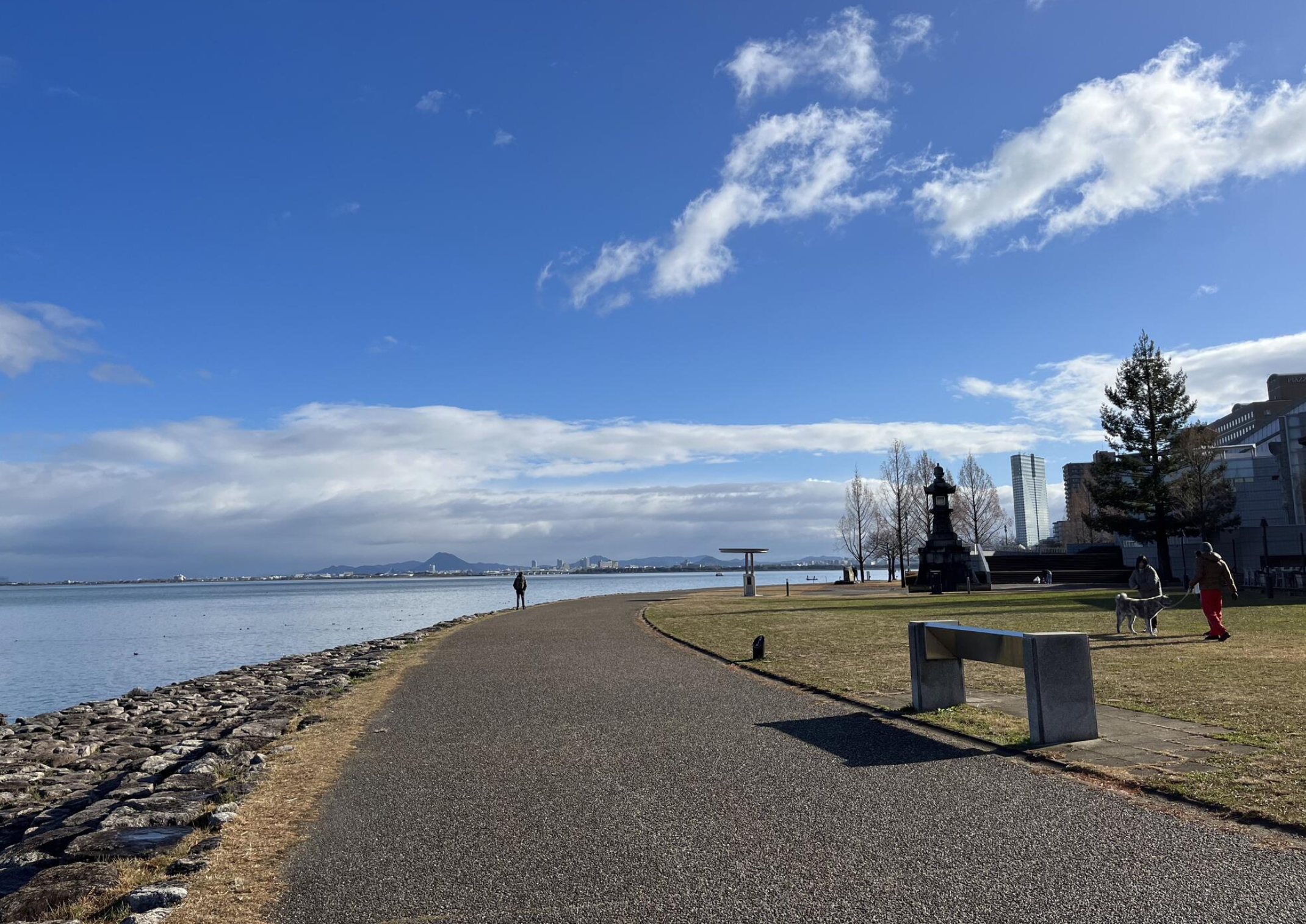 「滋賀大津湖岸なぎさ公園」散歩